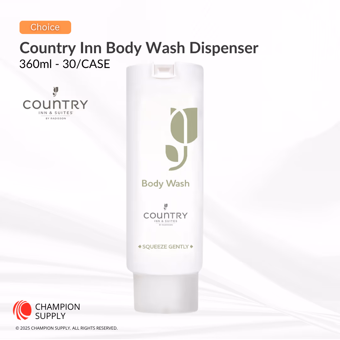 Country Inn & Suites SmartCare Body Wash 360ml, Case of 30